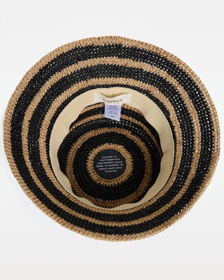 LSPACE Isadora Bucket Hat - Natural/Black - The Salty BabeHats