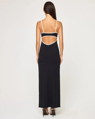 LSPACE Jordana Dress - Black/Cream - The Salty BabeDresses