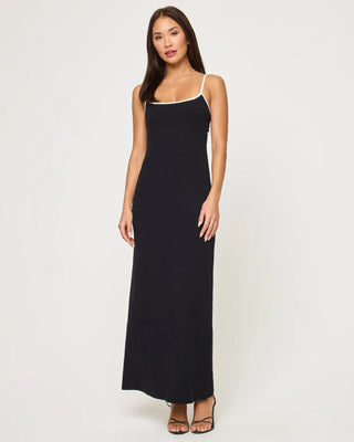 LSPACE Jordana Dress - Black/Cream - The Salty BabeDresses