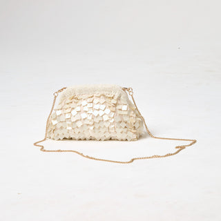 LSPACE Vienna Clutch - Cream - The Salty BabeBags