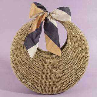 Luna Woven Bag - The Salty BabeBags
