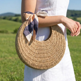 Luna Woven Bag - The Salty BabeBags