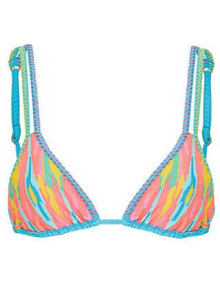 MAAJI Aqua Dream Itza Sliding Triangle Bikini Top - Aquamarine - The Salty BabeSwim Tops