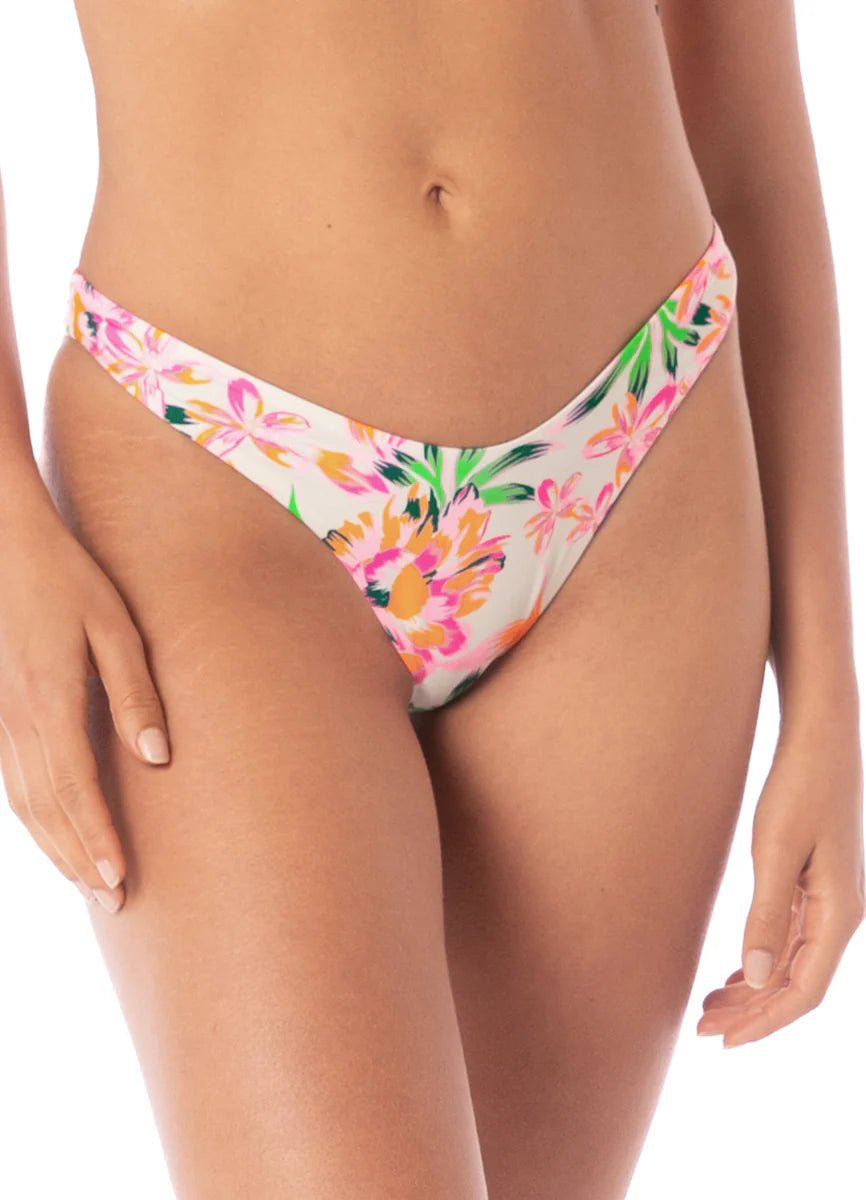 MAAJI Bubbly Blossom Splendour Regular Rise Thin Side Bikini Bottom - The Salty BabeSwim Bottoms