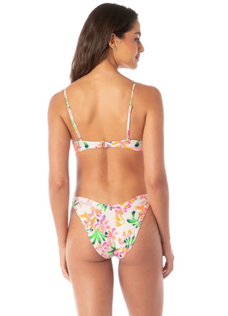 MAAJI Bubbly Blossom Splendour Regular Rise Thin Side Bikini Bottom - The Salty BabeSwim Bottoms