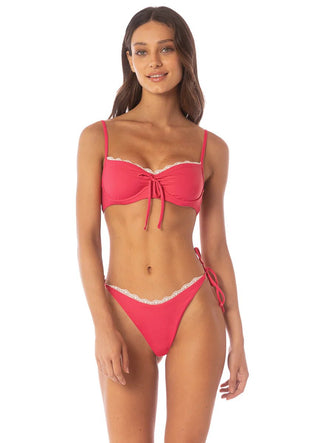MAAJI Cherry Crush Karl Unmolded Underwire Bikini Top - The Salty BabeSwim Tops