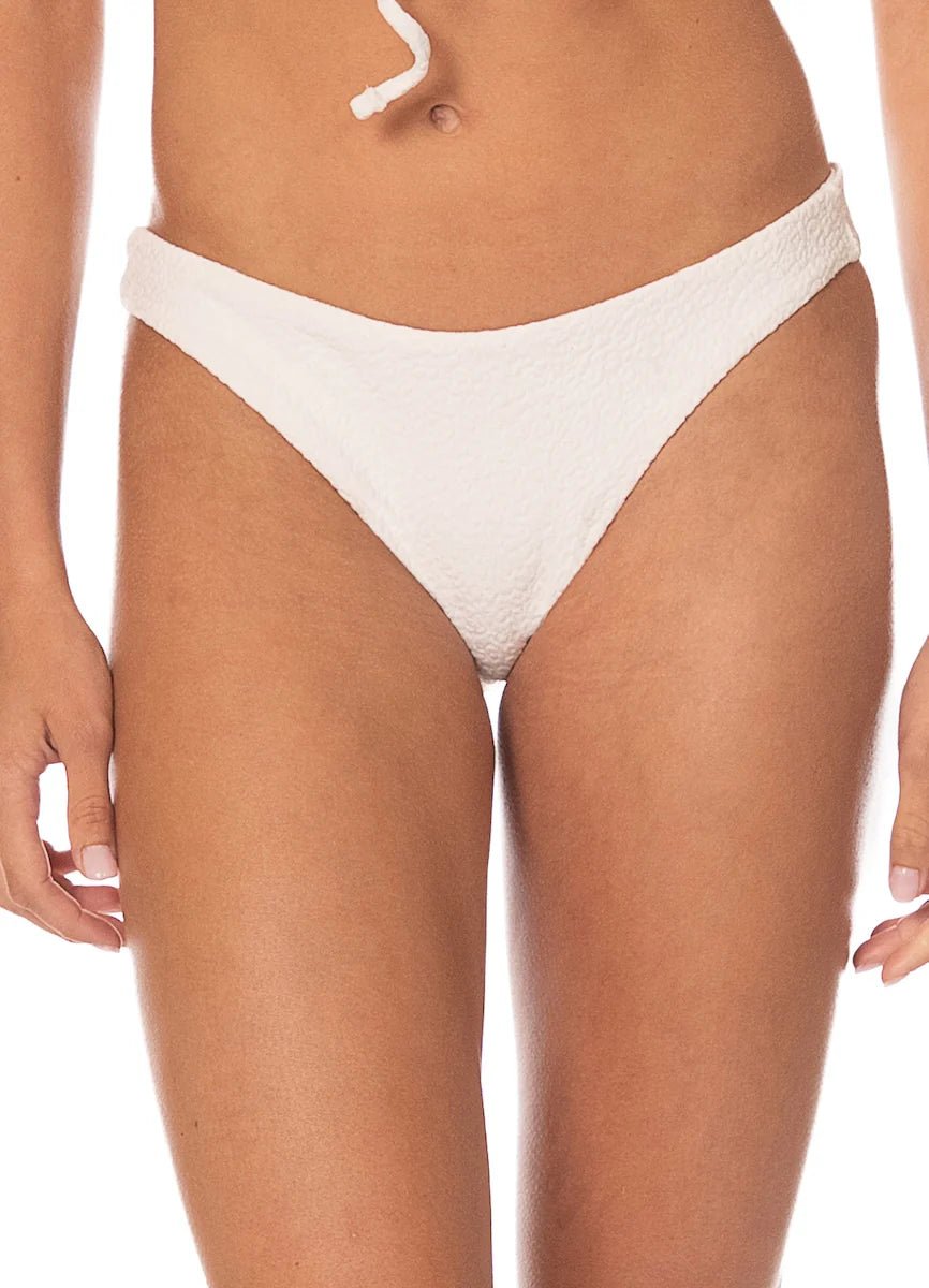 MAAJI Coconut Milk Sublimity Regular Rise Classic Bikini Bottom - White - The Salty BabeSwim Bottoms