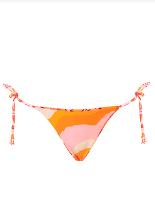 MAAJI Cosmic Tropic Sunflash Low Rise Tie Side Bikini Bottom - Open Pink - The Salty BabeSwim Bottoms