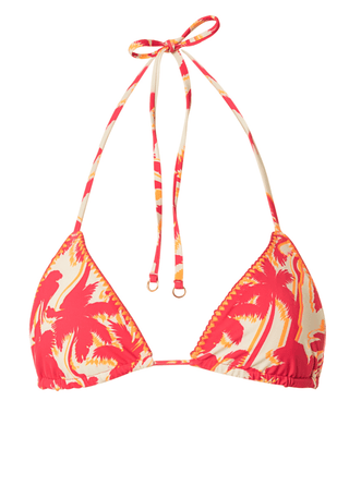MAAJI Dreamscape Glow Balmy Sliding Triangle Bikini Top - Dark Rose - The Salty BabeSwim Tops