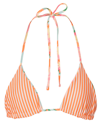MAAJI Fiesta Bloom Balmy Sliding Triangle Bikini Top - Open Blue - The Salty BabeSwim Tops