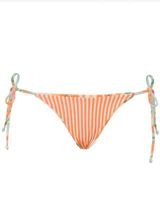 MAAJI Fiesta Bloom Sunning Low Rise Tie Side Bikini Bottom - Open Blue - The Salty BabeSwim Bottoms