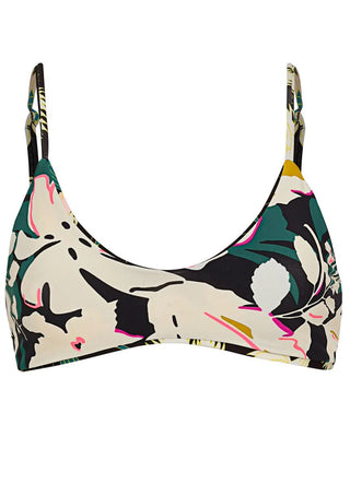 MAAJI Floral Dream Liberties Classic Bralette Bikini Top - Black - The Salty BabeSwim Tops