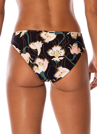 MAAJI Floral Dream Sublimity Regular Rise Classic Bikini Bottom - Black - The Salty BabeSwim Bottoms
