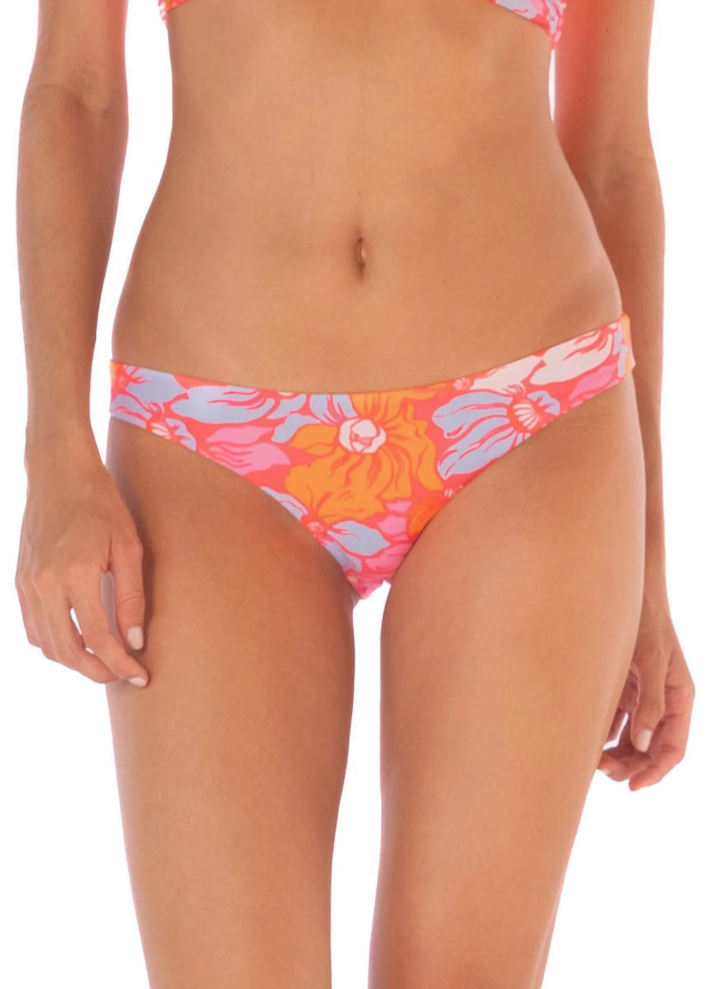 MAAJI Flower Scape Flirt Low Rise Thin Side Bikini Bottom - The Salty BabeSwim Bottoms
