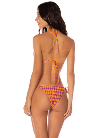 MAAJI Gallineto Glow Balmy Sliding Triangle Bikini Top - Purple - The Salty BabeSwim Tops