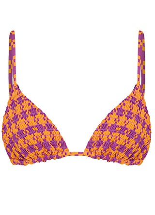 MAAJI Gallineto Glow Balmy Sliding Triangle Bikini Top - Purple - The Salty BabeSwim Tops