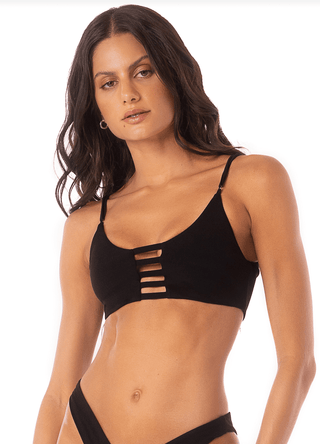 MAAJI Jade Black Praia Bikini Top - Black - The Salty BabeSwim Tops