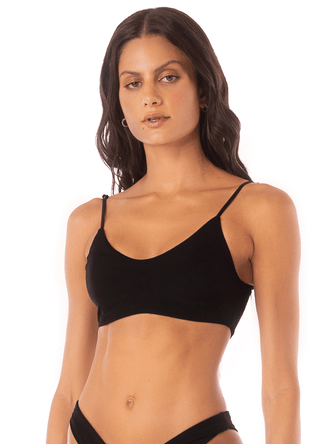 MAAJI Jade Black Praia Bikini Top - Black - The Salty BabeSwim Tops