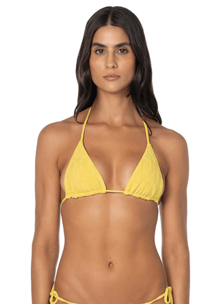 MAAJI Signal Yellow Balmy Bikini Top - Yellow - The Salty BabeSwim Tops