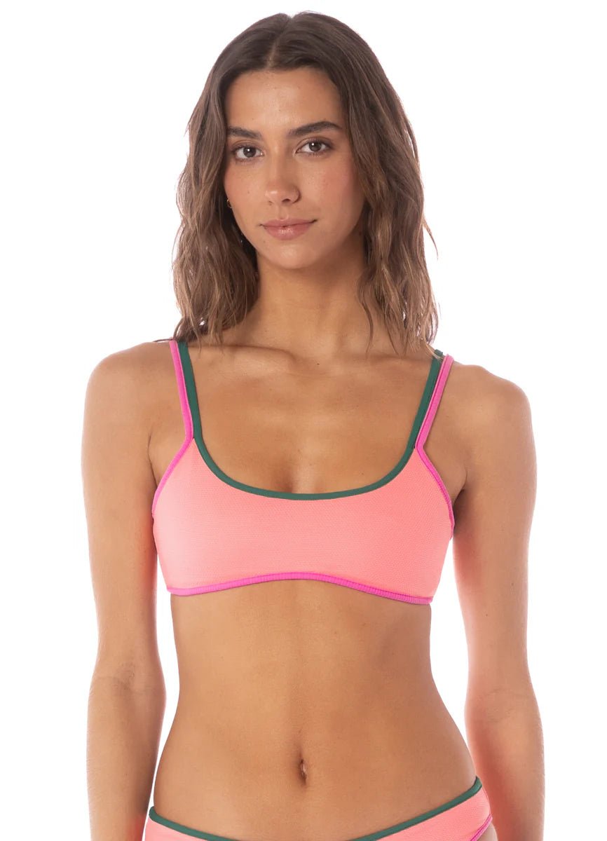 MAAJI Strawberry Breeze Islay Sporty Bralette Bikini Top - The Salty BabeSwim Tops