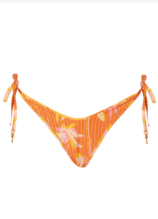 MAAJI Sun - kissed Shore Dreamscape Bikini Bottom - Yellow - The Salty BabeSwim Bottoms