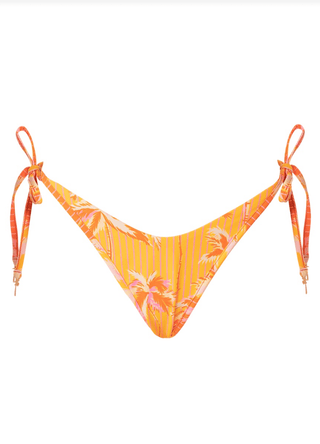 MAAJI Sun - kissed Shore Dreamscape Bikini Bottom - Yellow - The Salty BabeSwim Bottoms