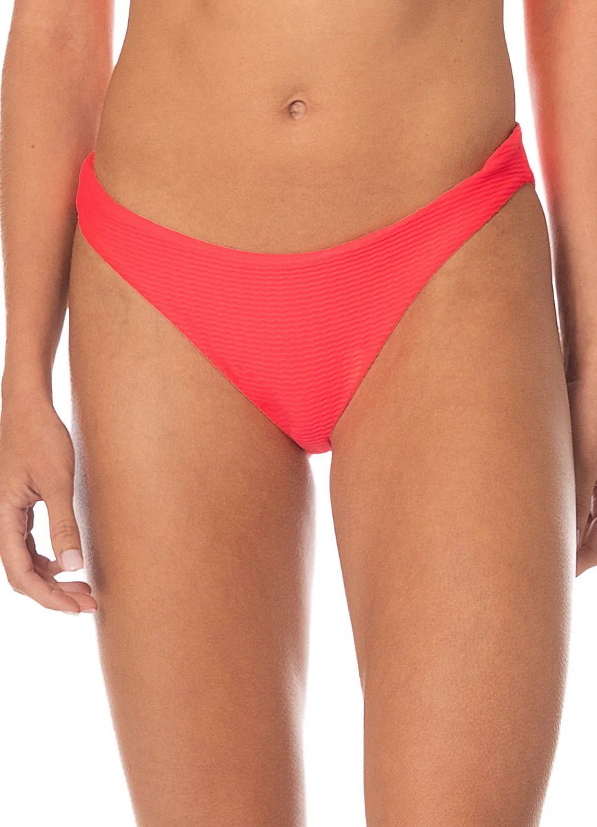 MAAJI Sunset Punch Iconic Low Rise Thin Side Bikini Bottom - Lacre - The Salty BabeSwim Bottoms