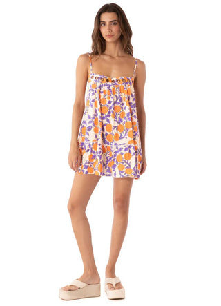 MAAJI Western Orange Flower Guilia Short Dress - The Salty BabeDresses