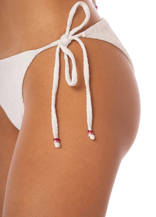MAAJI White Whisper Shining Low Rise Tie Side Bikini Bottom - The Salty BabeSwim Bottoms