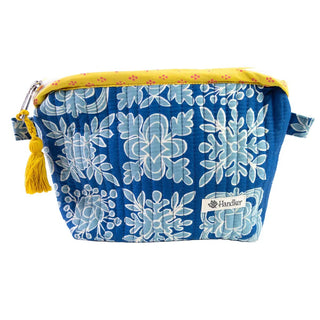 Maggie Quilted Zipper Pouch - The Salty BabePouch
