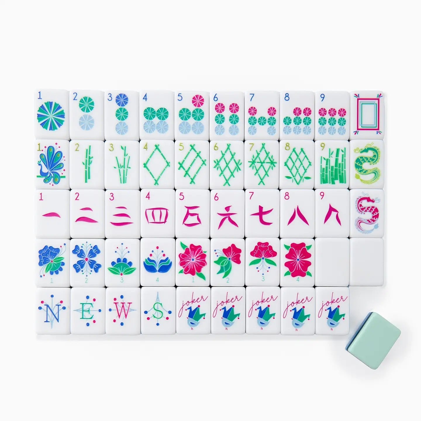 Mahjong Tiles - The Salty BabeGames