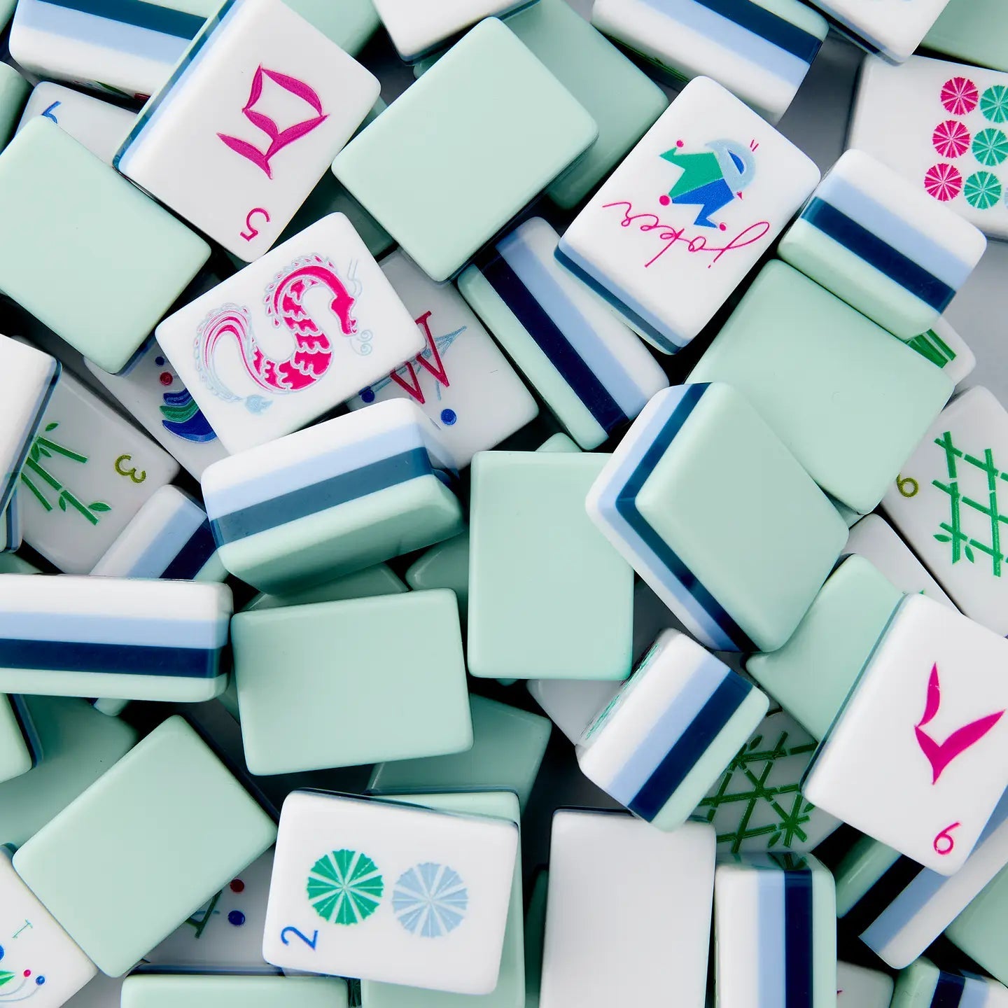 Mahjong Tiles - The Salty BabeGames
