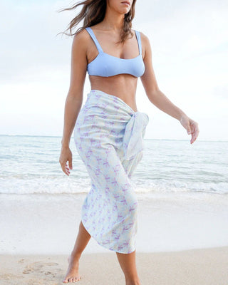 MAKENA Pareo - Naupaka - The Salty BabePareo