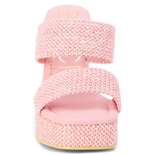 MATISSE Gem Platform Sandal - Rose - The Salty BabeSandals