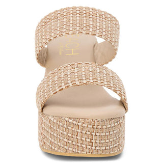 MATISSE Ocean Ave Platform Sandal - Tan Multi - The Salty BabeSandals