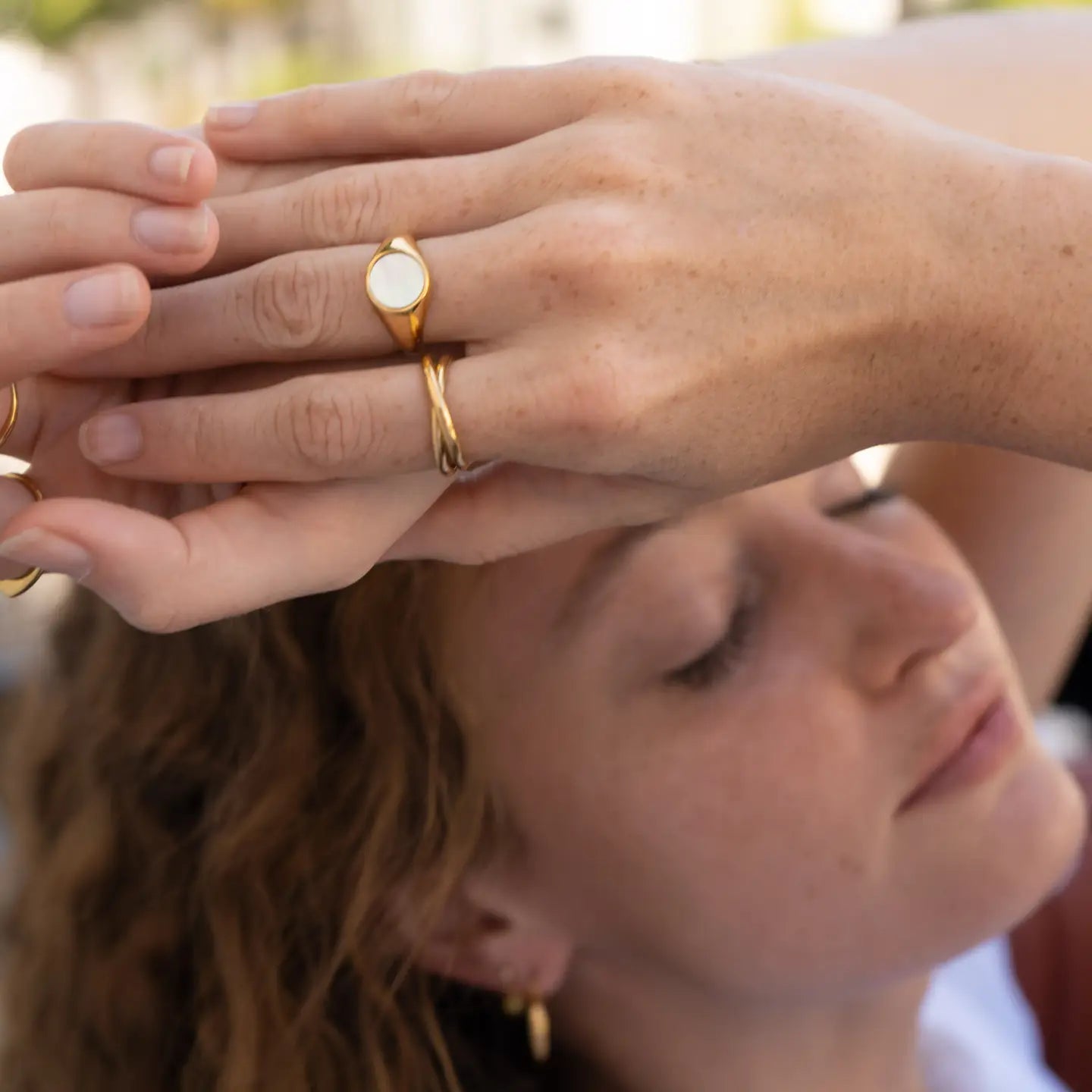 MAY MARTIN Arlo Double Ring - The Salty BabeRings