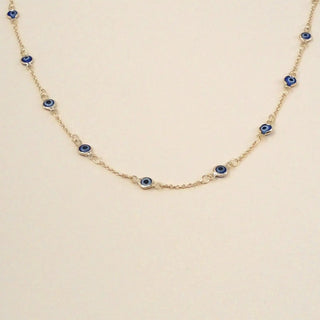 MAY MARTIN Eye Chain Necklace - The Salty BabeJewelry