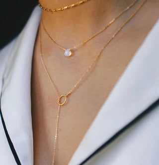 MAY MARTIN Opalite Necklace - The Salty BabeJewelry