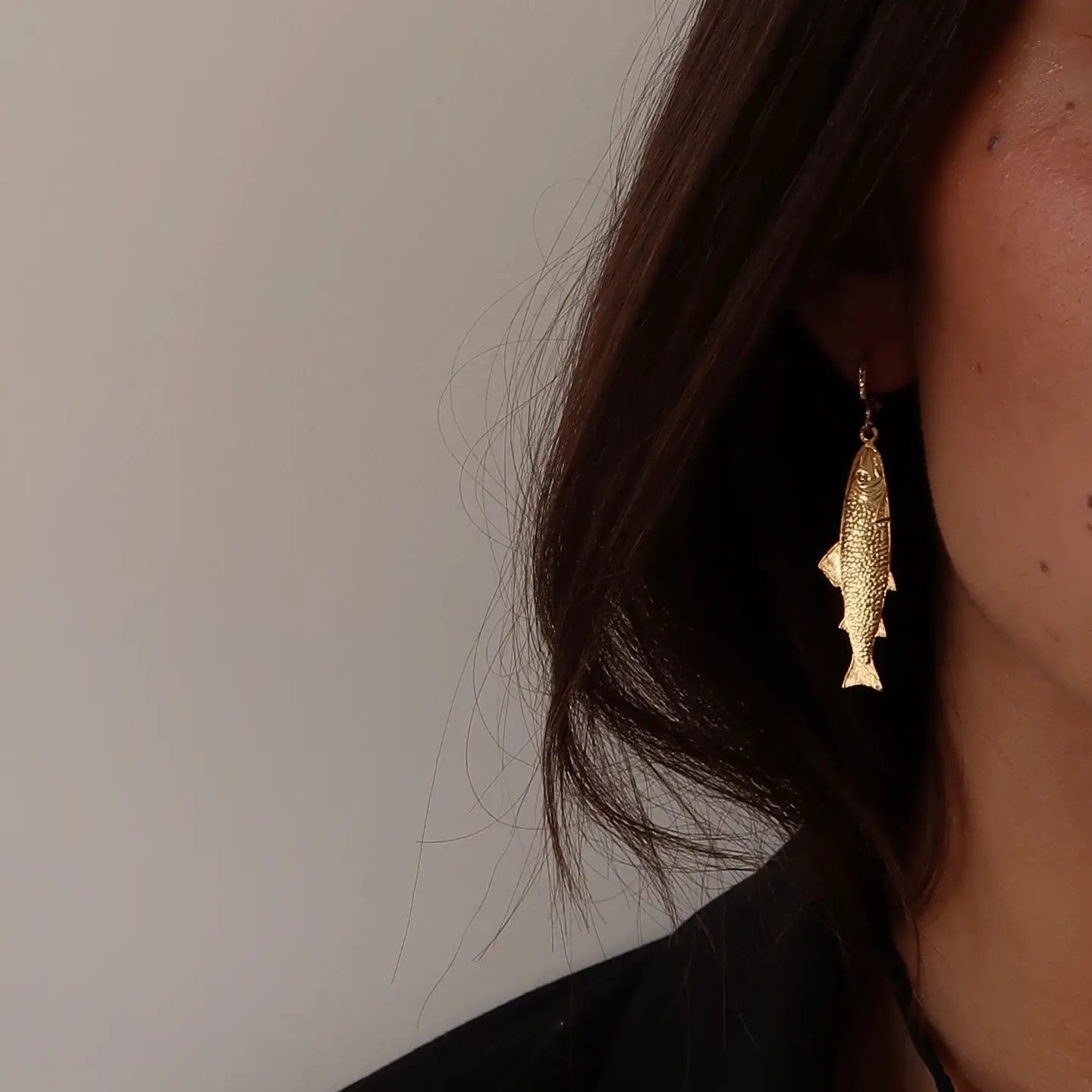 MAY MARTIN Pesce Hoops - The Salty BabeEarrings