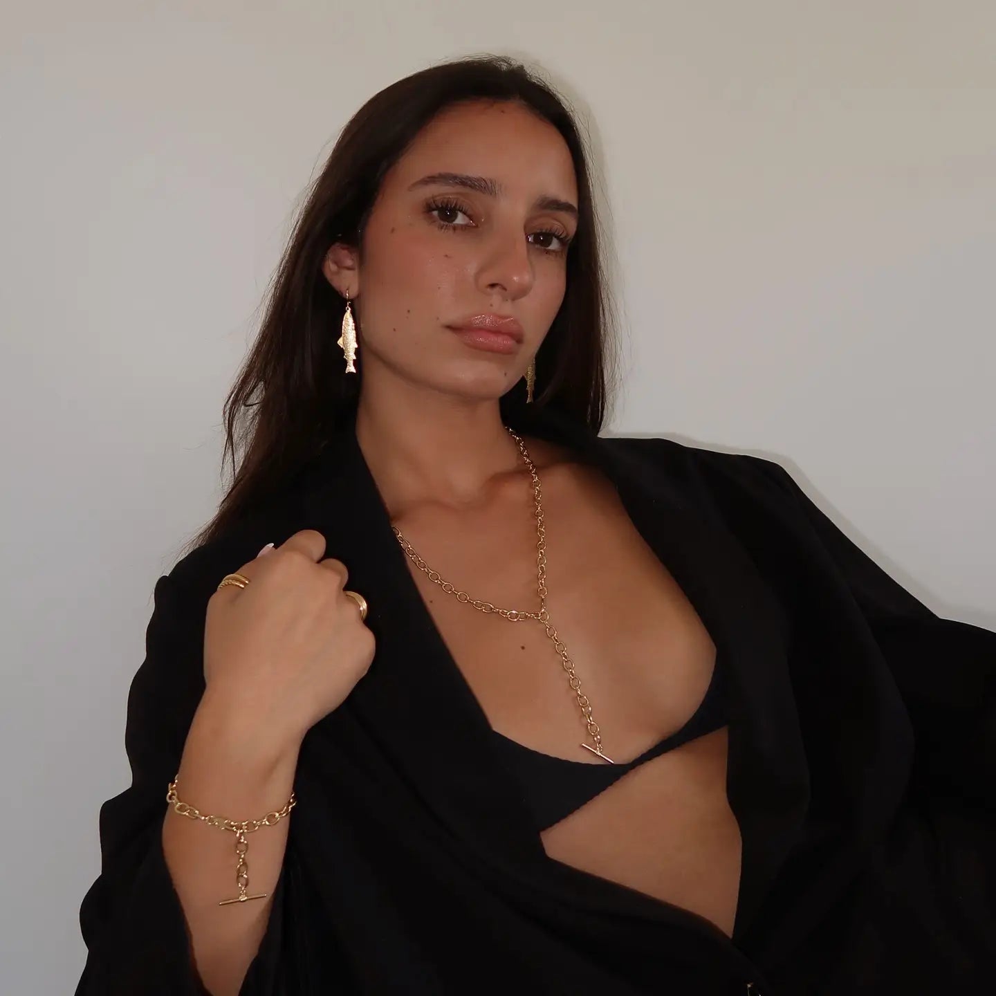 MAY MARTIN Pesce Hoops - The Salty BabeEarrings