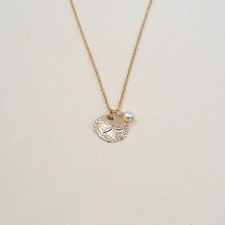 MAY MARTIN Sand Dollar Necklace - The Salty BabeJewelry
