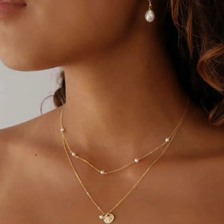 MAY MARTIN Sand Dollar Necklace - The Salty BabeJewelry