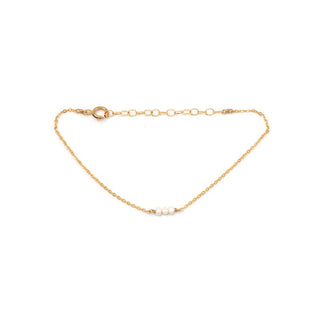 MAY MARTIN Three Pearl Bracelet - The Salty BabeJewelry