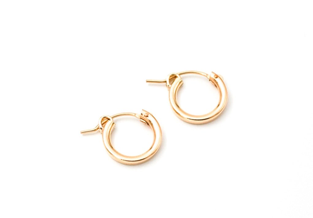 MAY MARTIN Xs Hinge Hoops - The Salty BabeEarrings