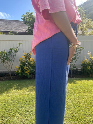 Mediterranean Stroll linen pant - The Salty BabePants