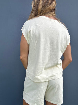 Mellow Out Crewneck Top - The Salty BabeTop