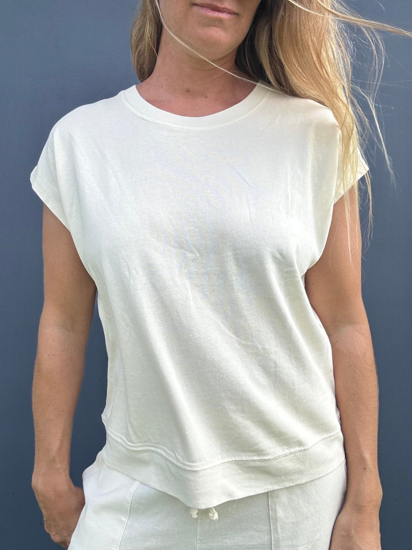 Mellow Out Crewneck Top - The Salty BabeTop