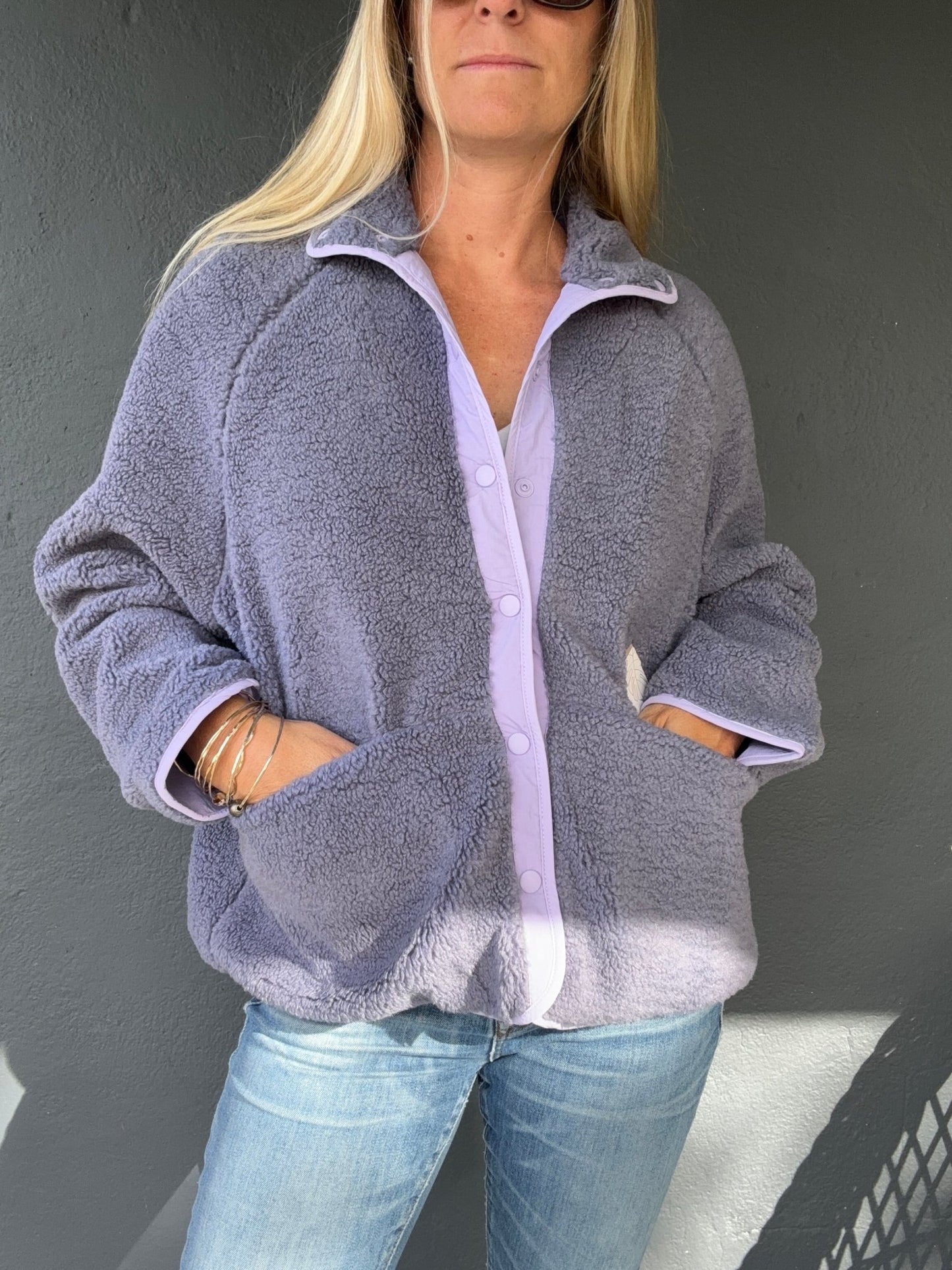 Mixed Media Reversible Jacket - The Salty BabeJackets