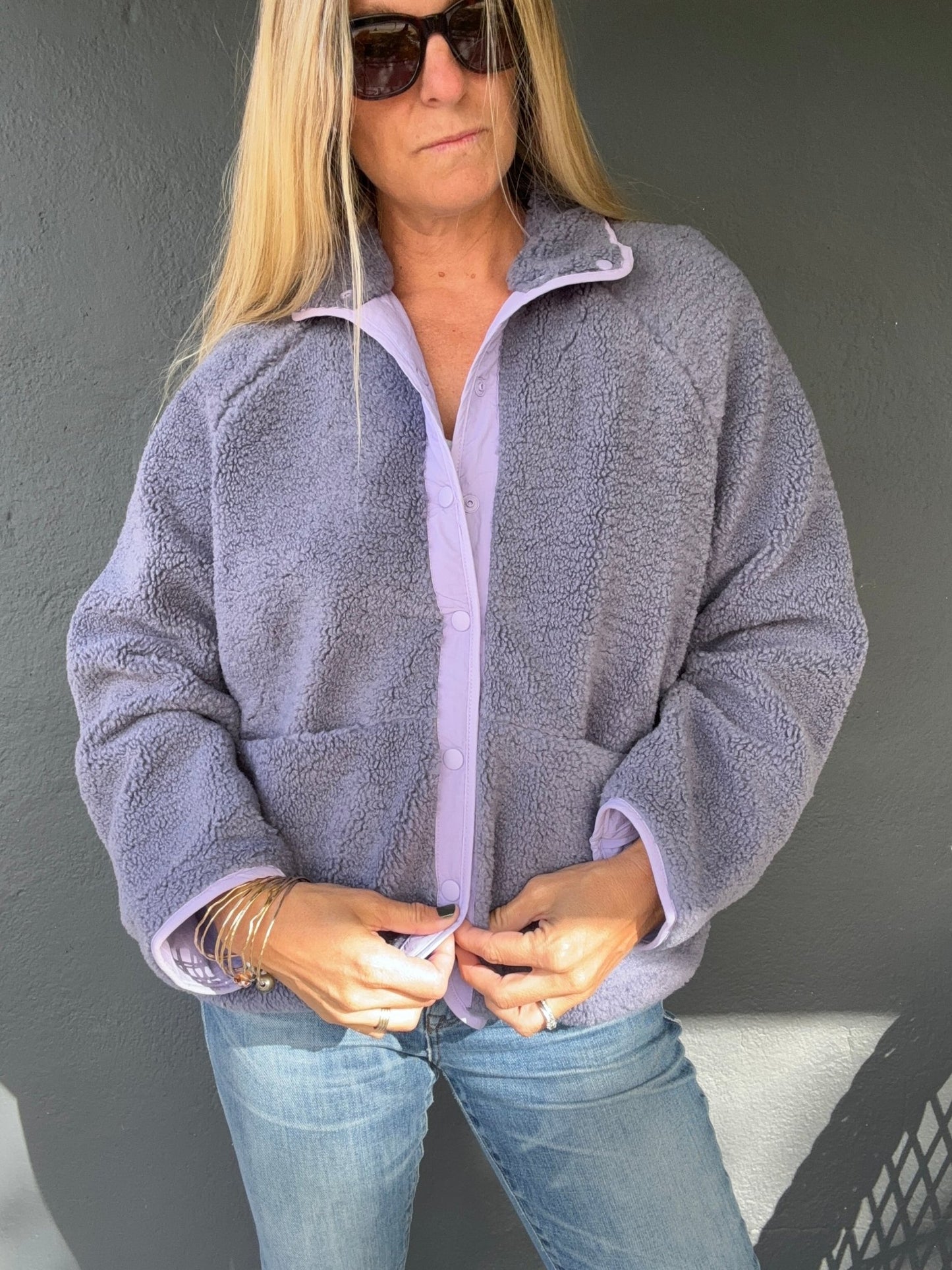 Mixed Media Reversible Jacket - The Salty BabeJackets