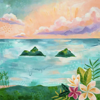 Mokulua Glow Puzzle By Lindsay Wilkins - The Salty Babehomegoods